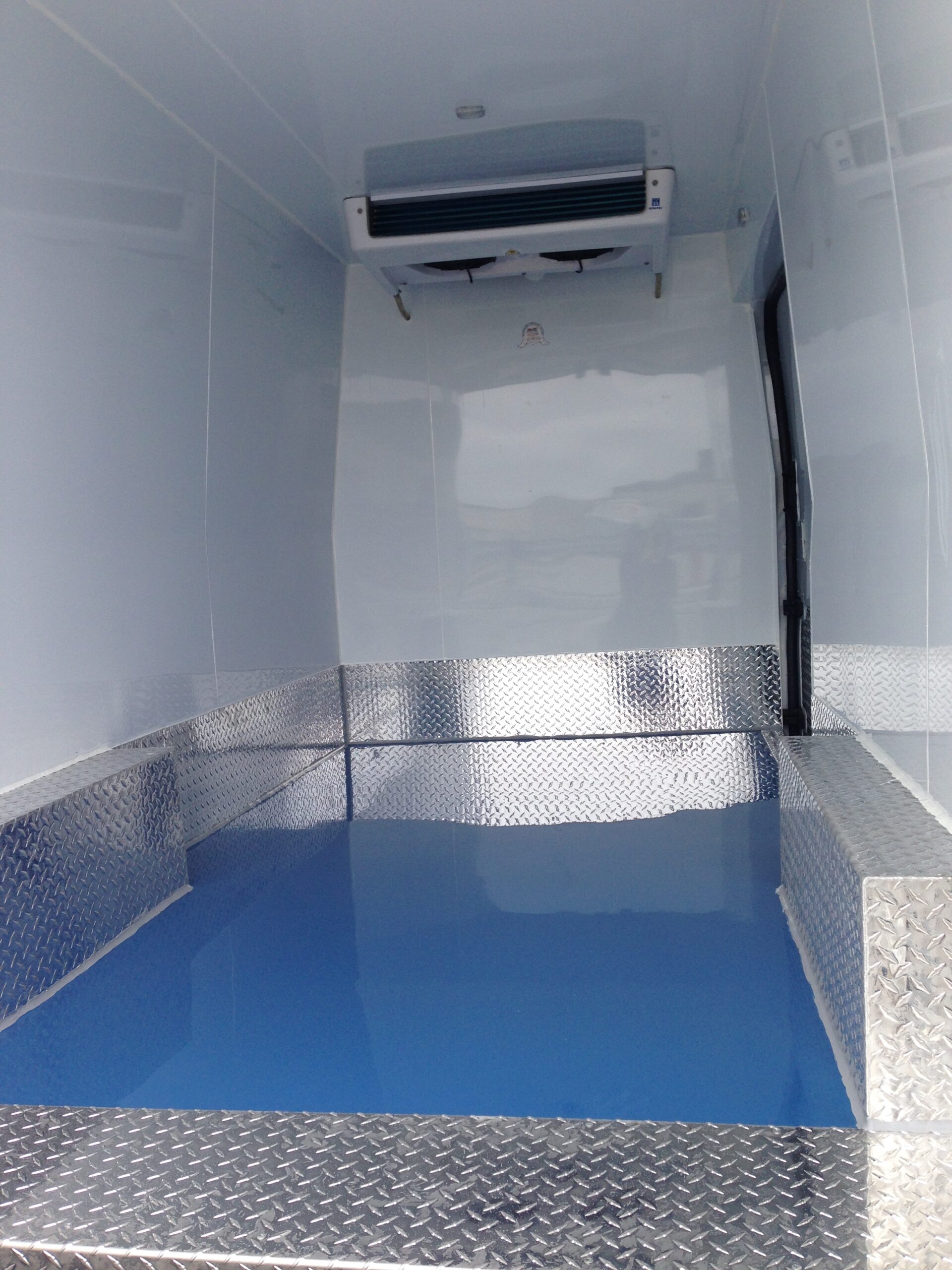 Inside of Refrigerated Transit