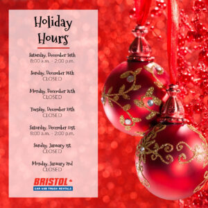 Holiday Hours 