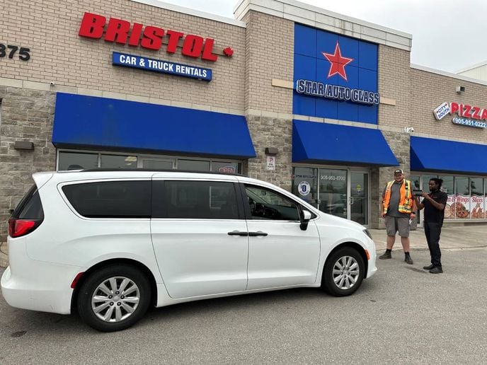 bristol car and rental damage id