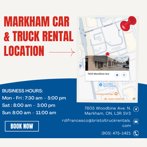 Markham Car Rental and Truck Rental Store