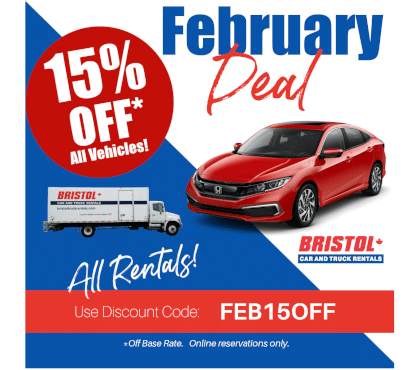Bristol car rental February 2024 Deal